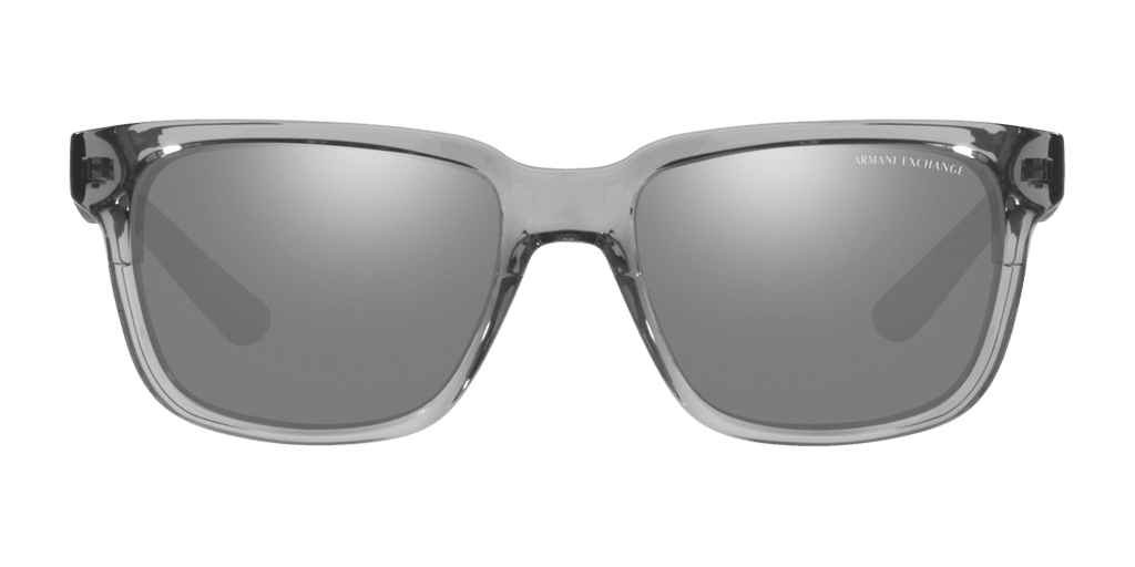Armani Exchange AX4026S 8239Z3 férfi transzparens színű négyzet formájú napszemüveg