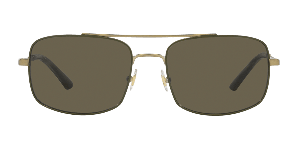 Brooks Brothers BB4060 10173 férfi arany színű téglalap formájú napszemüveg