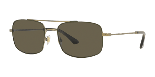 Brooks Brothers BB4060 10173 férfi arany színű téglalap formájú napszemüveg