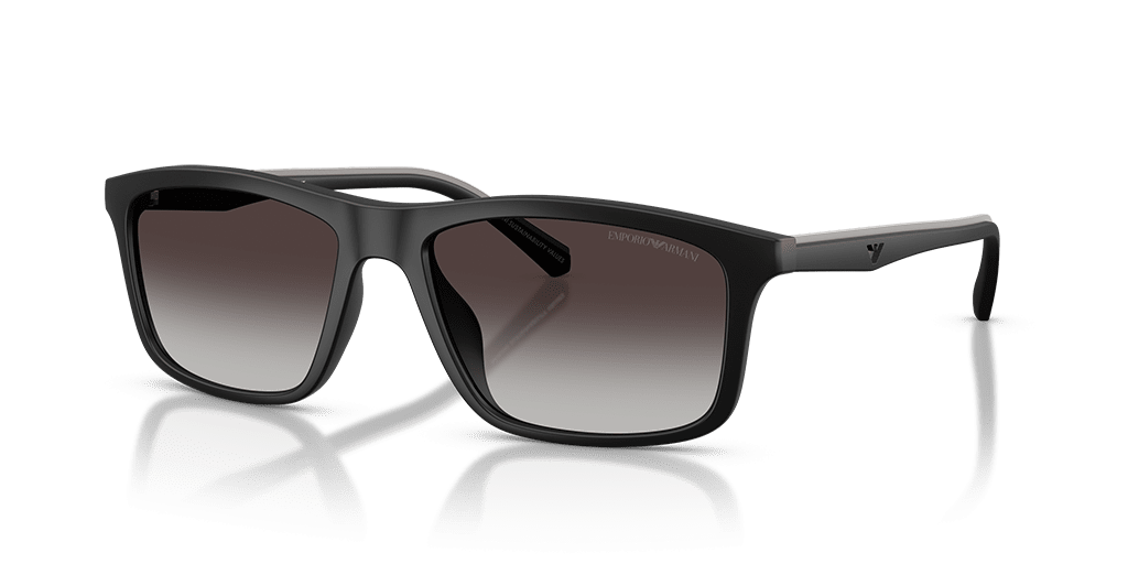 Emporio Armani 0EA4257U férfi fekete színű négyzet formájú napszemüveg
