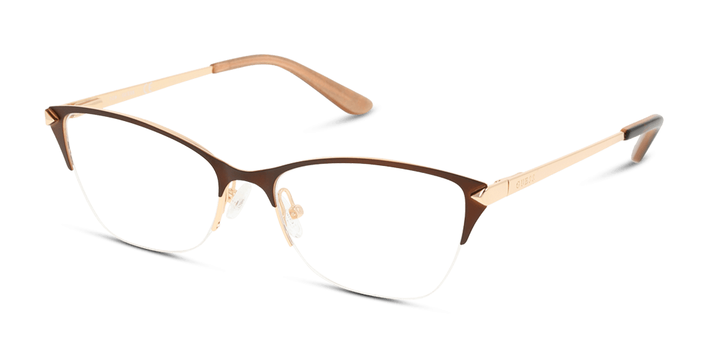 Guess GU2777 049 női bronz színű téglalap formájú szemüveg