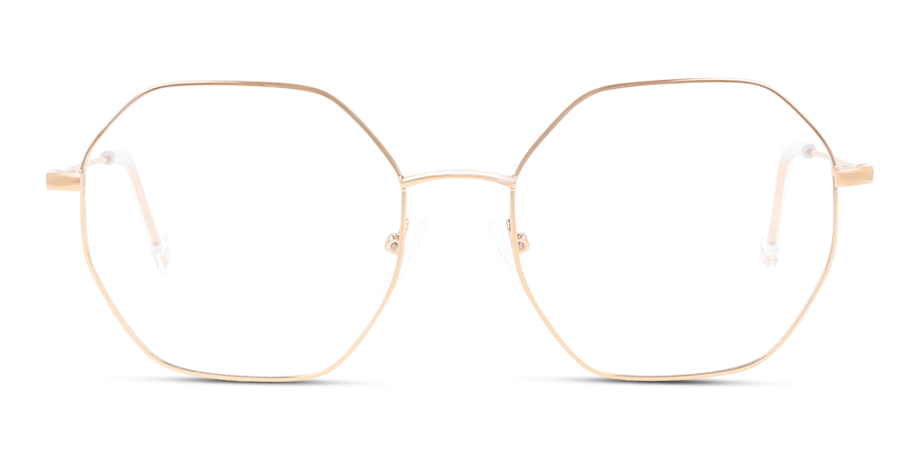 Unofficial UNOF0189 női rózsaszín színű hatszögletű formájú szemüveg