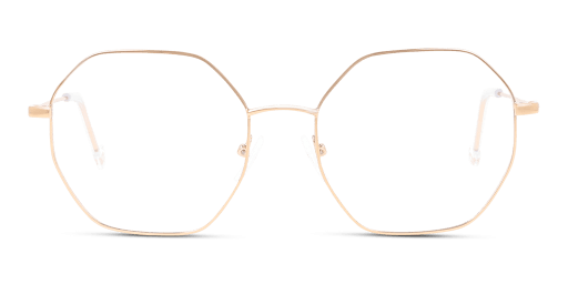 Unofficial UNOF0189 női rózsaszín színű hatszögletű formájú szemüveg