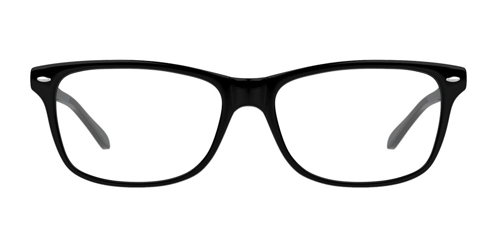Unofficial UNOF0017 női fekete színű téglalap formájú szemüveg
