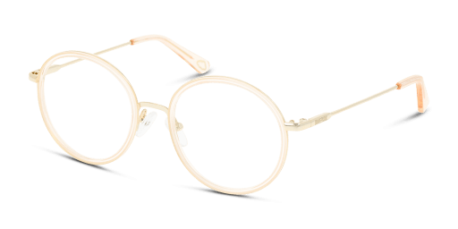 Unofficial UNOF0216 női bézs színű kerek formájú szemüveg