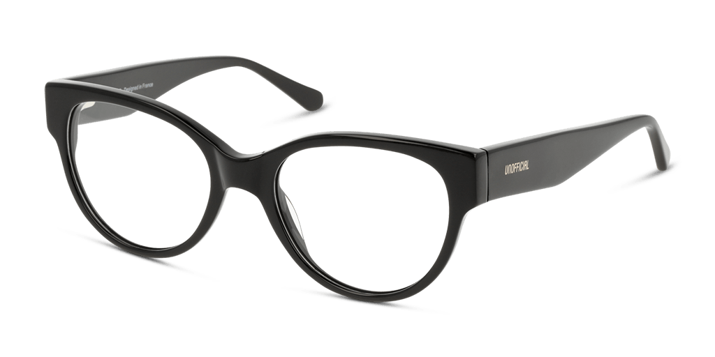 Unofficial UNOF0200 BB00 női fekete színű macskaszem formájú szemüveg