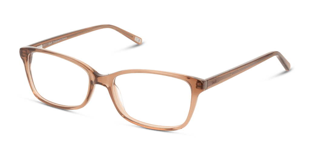 DbyD DBOF0021 női barna színű téglalap formájú szemüveg