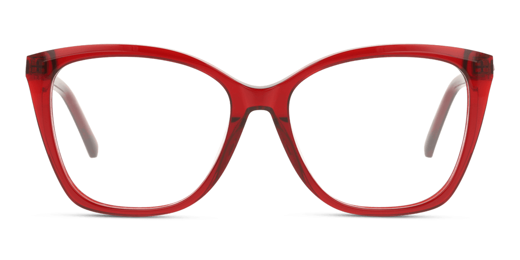 Swarovski SK5449 066 női piros színű különleges formájú szemüveg