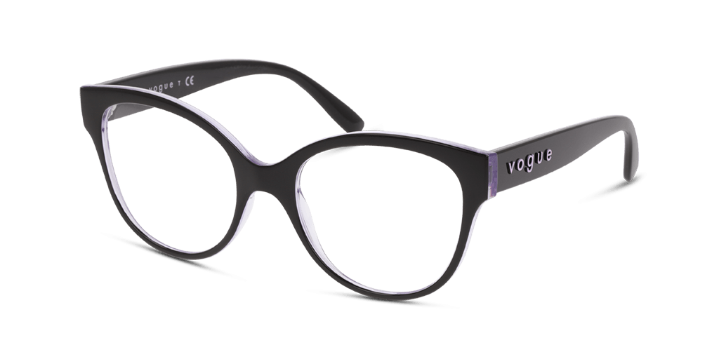 VOGUE VO5421 2992 női fekete színű pantó formájú szemüveg