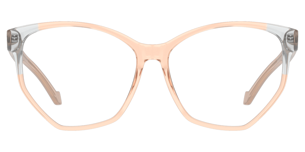 Unofficial UNOF0501 női rózsaszín színű macskaszem formájú szemüveg