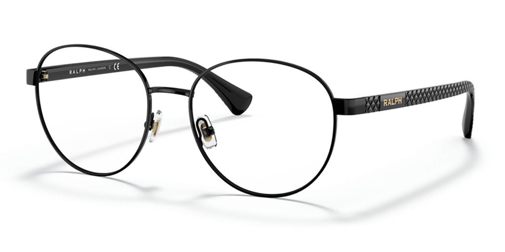 Ralph 0RA6050 női fekete színű ovális formájú szemüveg