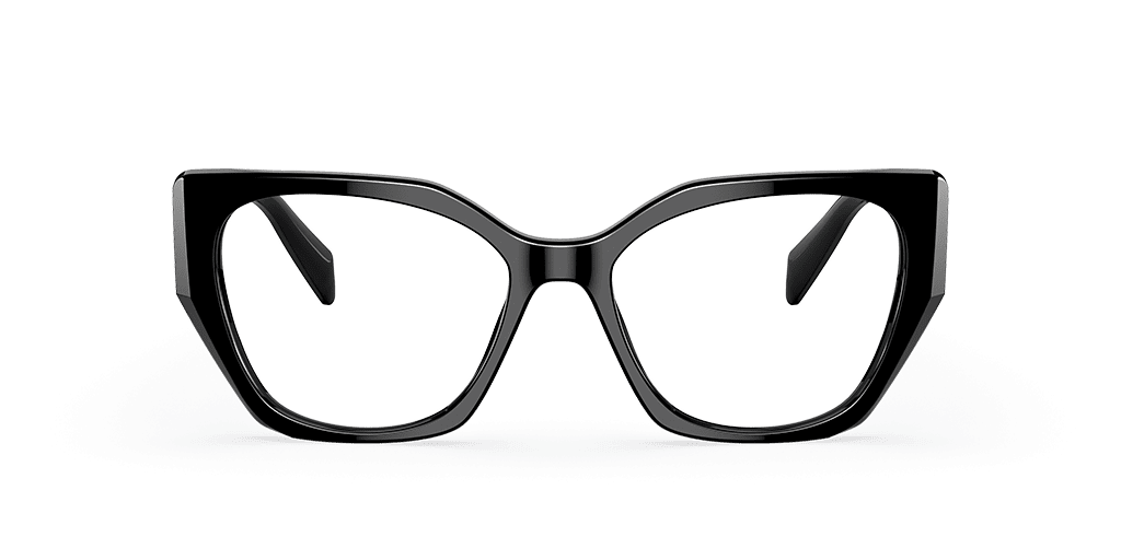 Prada 0PR 18WV női fekete színű különleges formájú szemüveg