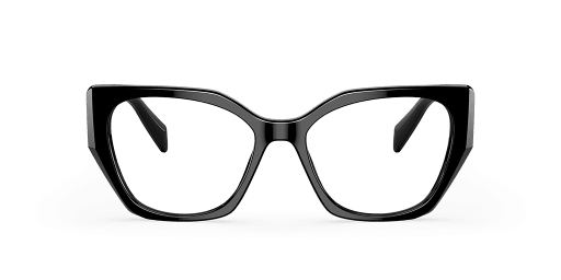 Prada 0PR 18WV női fekete színű különleges formájú szemüveg