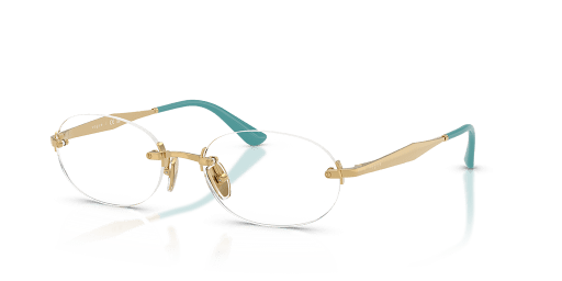 VOGUE 0VO4343 női arany színű ovális formájú szemüveg