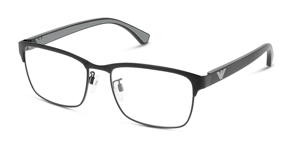 Emporio Armani EA1098 férfi fekete színű téglalap formájú szemüveg