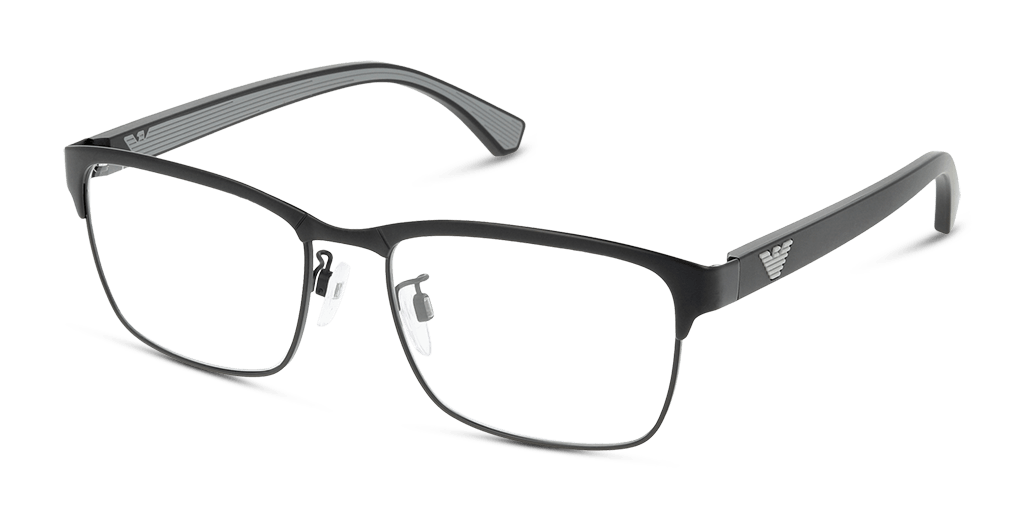 Emporio Armani EA1098 férfi fekete színű téglalap formájú szemüveg