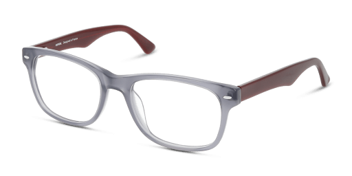 Unofficial UNOM0021 GU00 férfi szürke színű téglalap formájú szemüveg