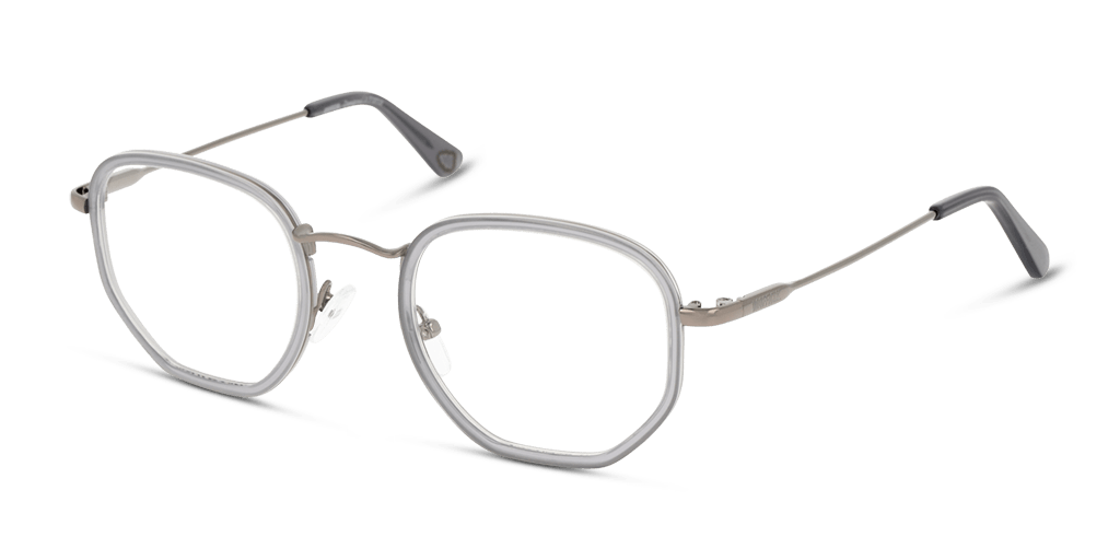 Unofficial UNOM0164 férfi szürke színű különleges formájú szemüveg
