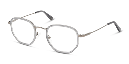 Unofficial UNOM0164 férfi szürke színű különleges formájú szemüveg