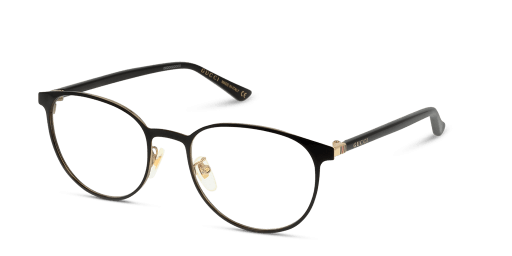 GUCCI GG0293O férfi fekete színű pilóta formájú szemüveg