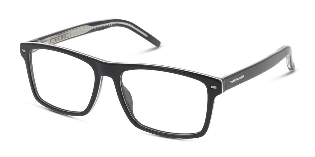 Tommy Hilfiger TH 1770 férfi kék színű téglalap formájú szemüveg