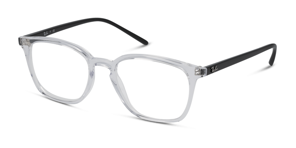 Ray-Ban RX7185 5943 férfi átlátszó színű négyzet formájú szemüveg