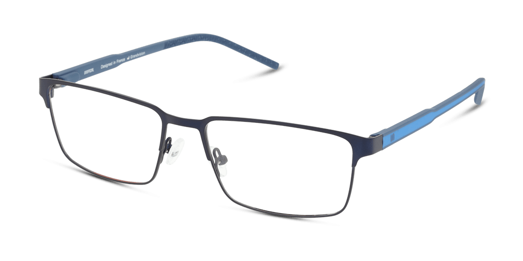 Unofficial UNOM0304 CC00 férfi kék színű téglalap formájú szemüveg
