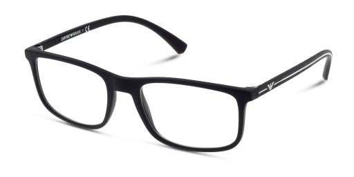 Emporio Armani EA3135 5692 férfi kék színű téglalap formájú szemüveg