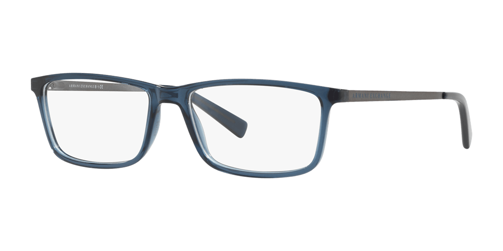 Armani Exchange AX3027 8238 férfi fekete színű téglalap formájú szemüveg