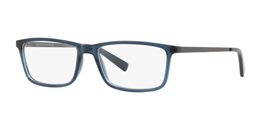 Armani Exchange 0AX3027 férfi fekete színű téglalap formájú szemüveg