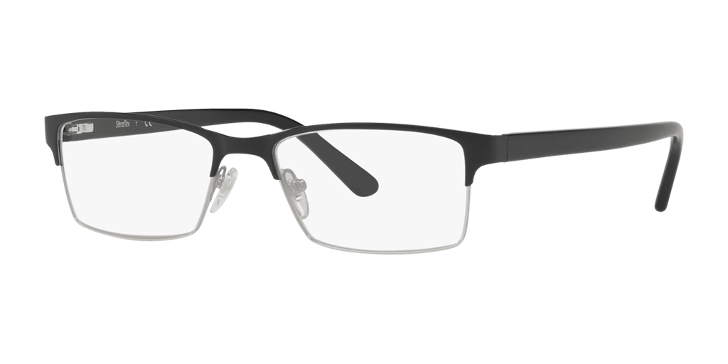 Sferoflex SF2289 525 férfi fekete színű téglalap formájú szemüveg