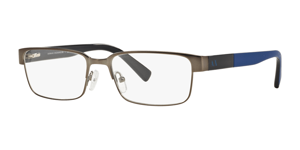 Armani Exchange AX1017 6084 férfi szürke színű téglalap formájú szemüveg
