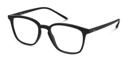 Ray-Ban RX7185 férfi fekete színű négyzet formájú szemüveg