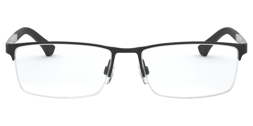 Emporio Armani 0EA1041 férfi fekete színű téglalap formájú szemüveg