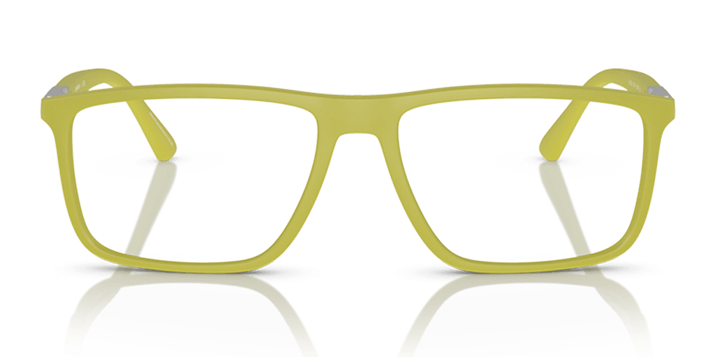 Emporio Armani 0EA3221 férfi zöld színű téglalap formájú szemüveg