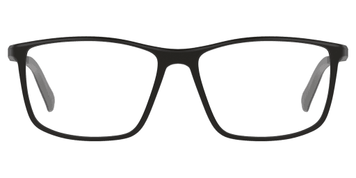 Unofficial UNOM0354 férfi fekete színű téglalap formájú szemüveg