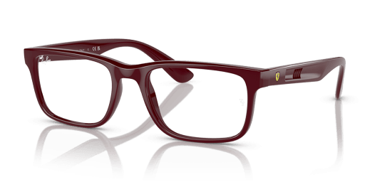 Ray-Ban 0RX7232M férfi piros színű téglalap formájú szemüveg
