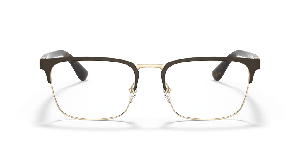 Prada 0PR 54TV férfi fekete színű téglalap formájú szemüveg