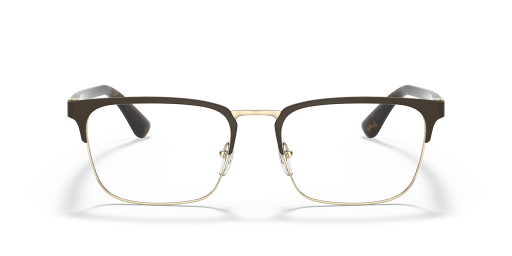 Prada 0PR 54TV férfi fekete színű téglalap formájú szemüveg