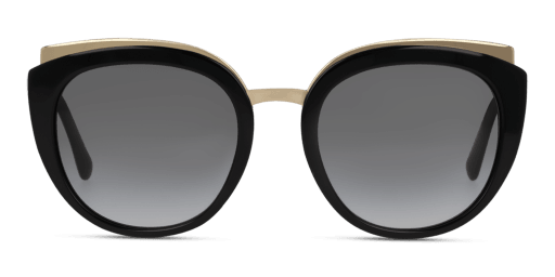 Dolce and Gabbana DG4383 501/8G női fekete színű macskaszem formájú napszemüveg