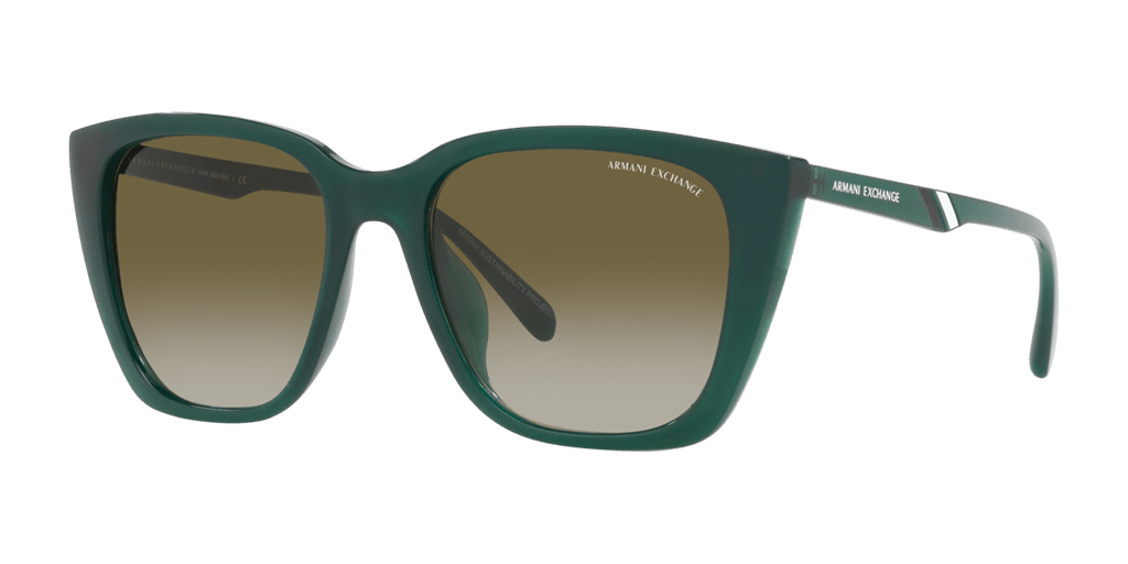 Armani Exchange 0AX4116SU női fehér színű macskaszem formájú napszemüveg