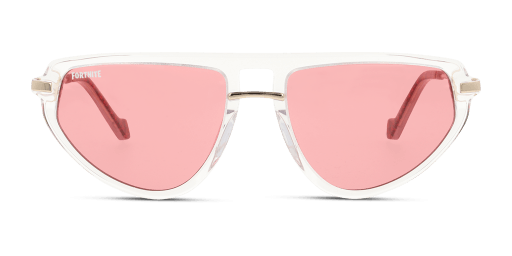 Unofficial UNSU0147 TDP0 női átlátszó színű különleges formájú napszemüveg