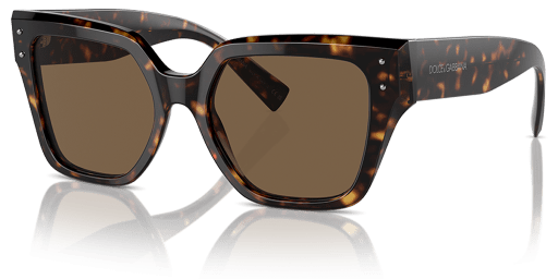 Dolce and Gabbana 0DG4471 női havana színű négyzet formájú napszemüveg
