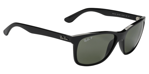 Ray-Ban RB4181 601/9A férfi fekete színű négyzet formájú napszemüveg