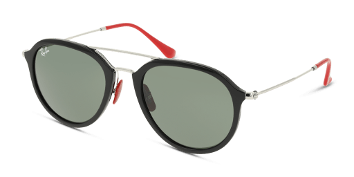 Ray-Ban RB4369M F60131 férfi fekete színű négyzet formájú napszemüveg