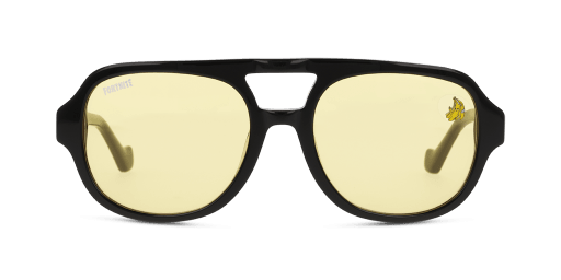 Unofficial UNSU0126 BBY0 férfi fekete színű pilóta formájú napszemüveg