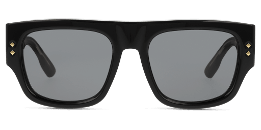 GUCCI GG1262S 001 férfi fekete színű téglalap formájú napszemüveg