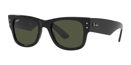 Ray-Ban Mega Wayfarer RB0840S 901/31 férfi fekete színű négyzet formájú napszemüveg