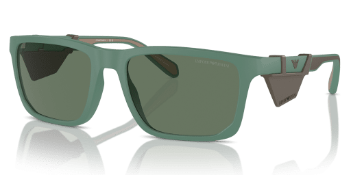 Emporio Armani EA4219 610276 férfi zöld színű téglalap formájú napszemüveg