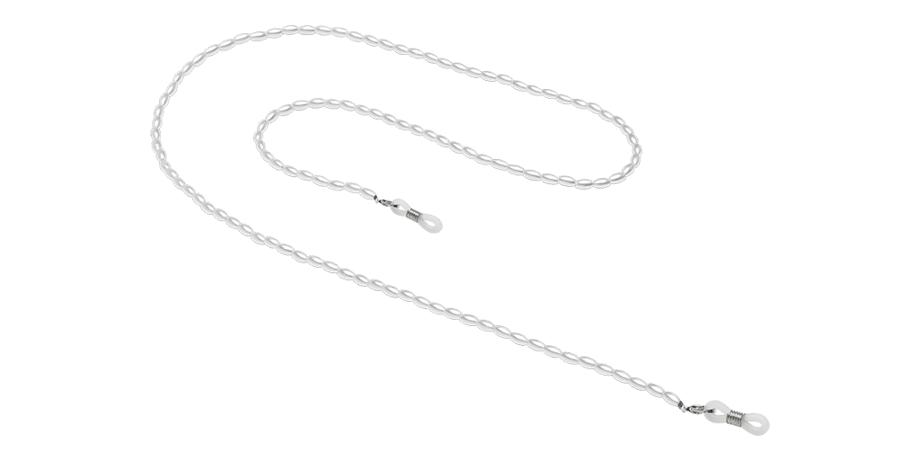 Vision Express Szemüvegtartó lánc,fehér uniszex kiegészítő